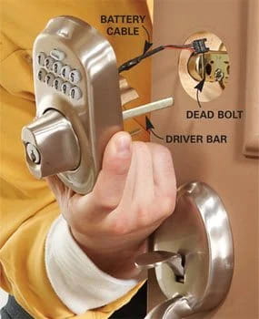 How To Install Keypad Door Lock How To Install Keypad Door Lock
