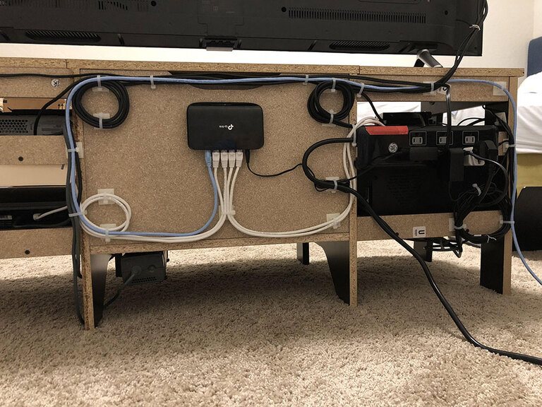 Cable Management Ideas For TV Cable Management Ideas For TV