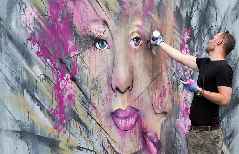 How To Paint Murals On Brick Walls How To Paint Murals On Brick Walls