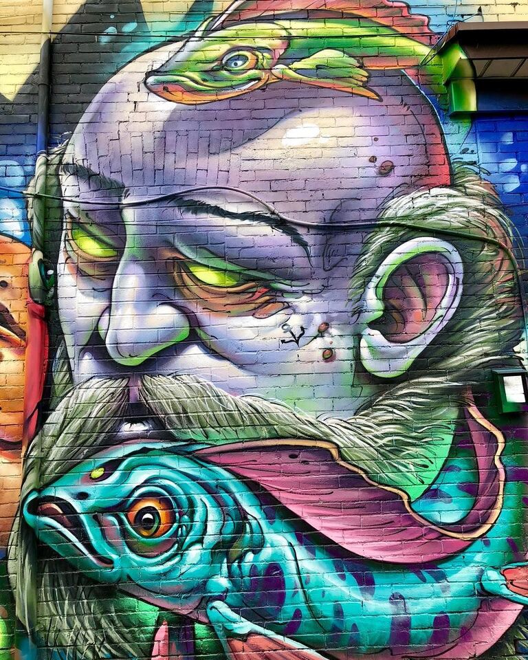 How To Paint Murals On Brick Walls How To Paint Murals On Brick Walls