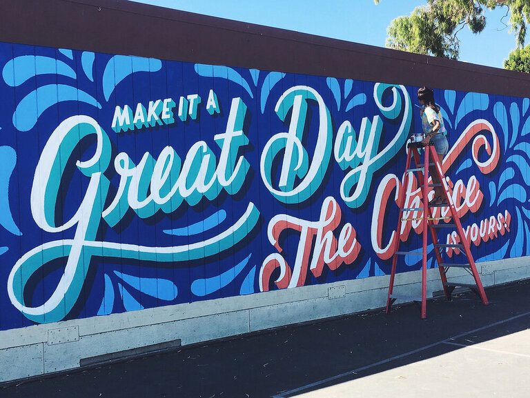 How To Paint Murals On Brick Walls How To Paint Murals On Brick Walls