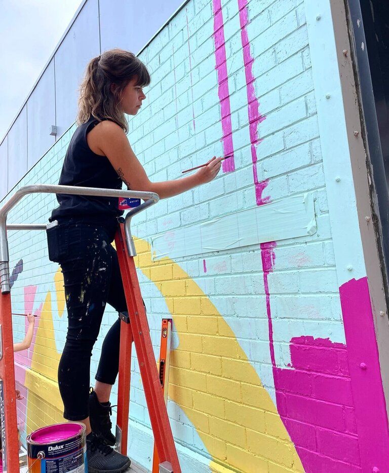 How To Paint Murals On Brick Walls How To Paint Murals On Brick Walls