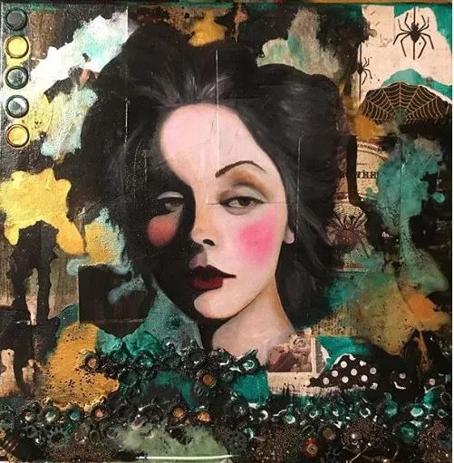 How To Turn Scrapbook Paper Into Mixed Media Paper How To Turn Scrapbook Paper Into Mixed Media Paper