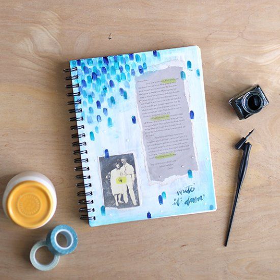 How To Turn Scrapbook Paper Into Mixed Media Paper How To Turn Scrapbook Paper Into Mixed Media Paper